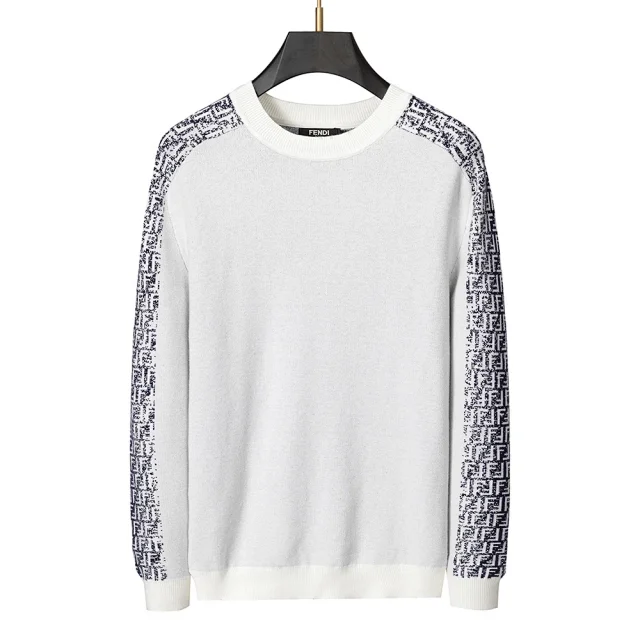 Prada Knitwear Crew-Neck Logo Knit Sweater product detail image 20