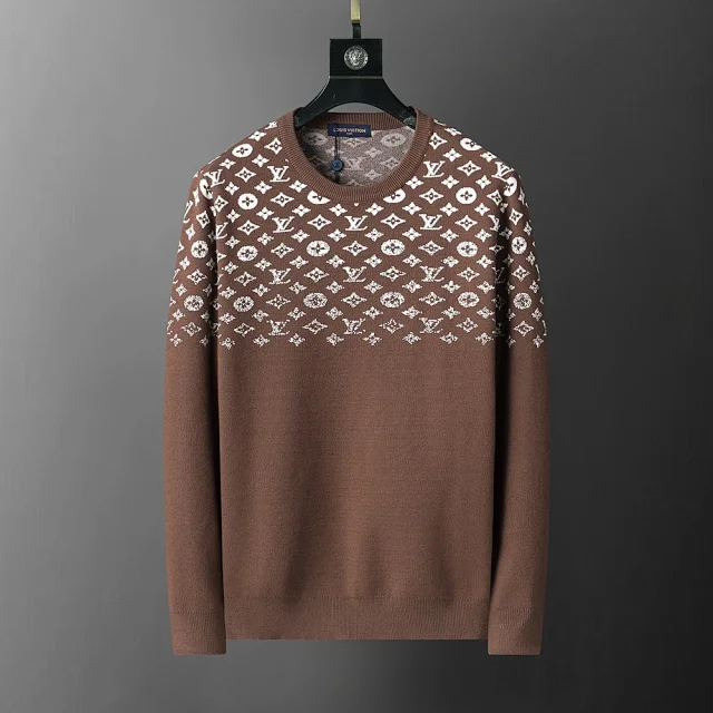 Prada Knitwear Crew-Neck Logo Knit Sweater product detail image 16