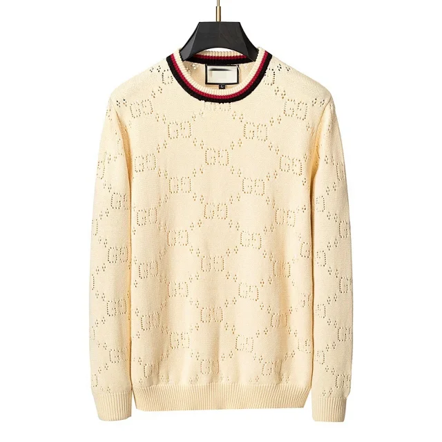 Prada Knitwear Crew-Neck Logo Knit Sweater product detail image 35