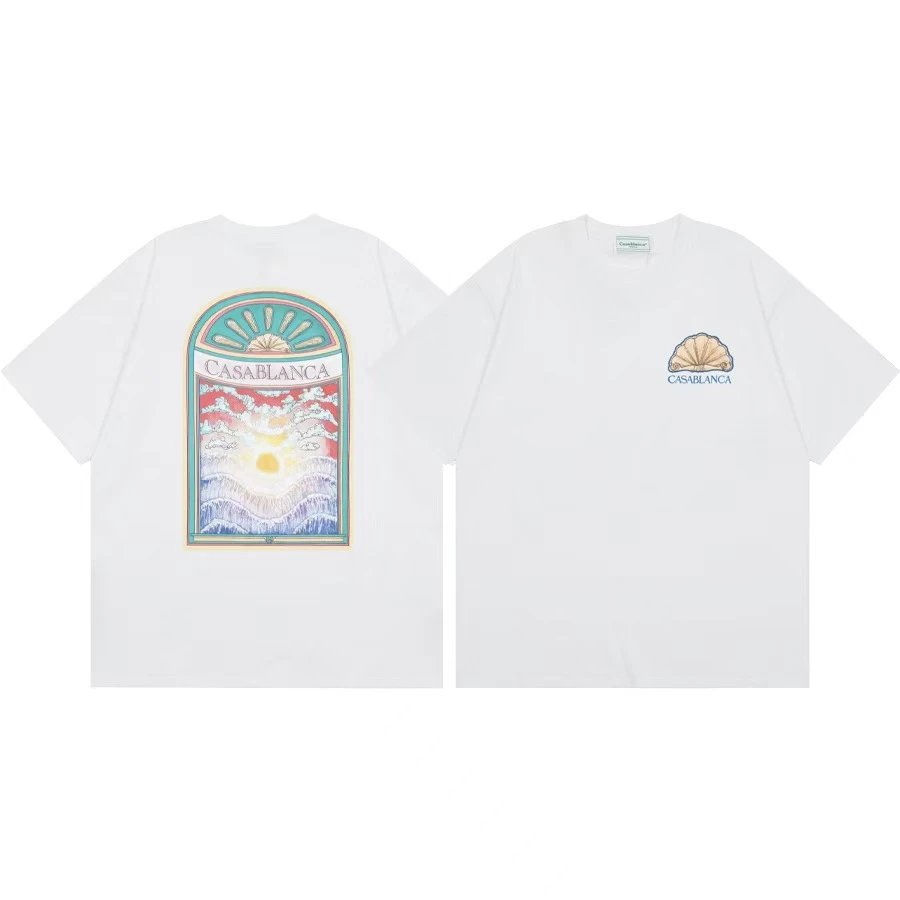 Casablanca L'Arche T-shirt White