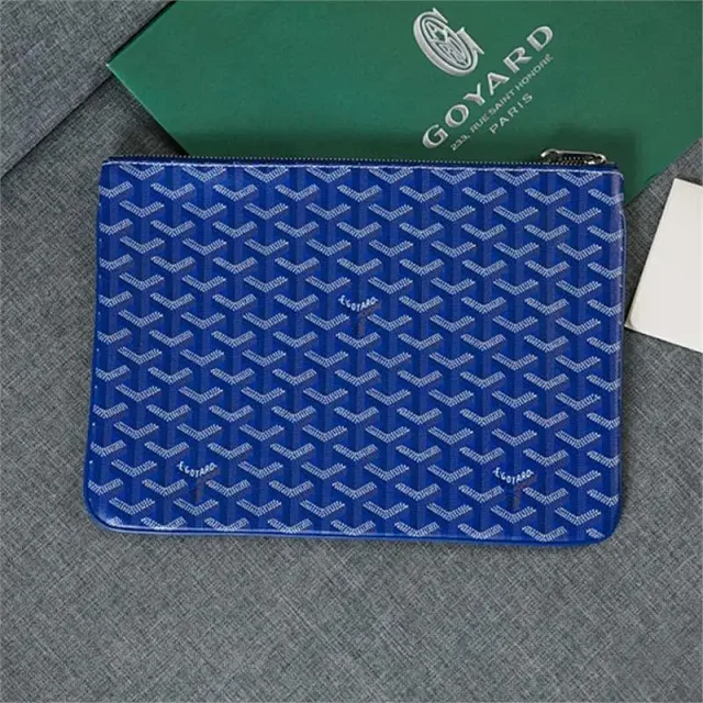 Goyard Handbags Zippered Monogram Clutch Pouch product detail image 10