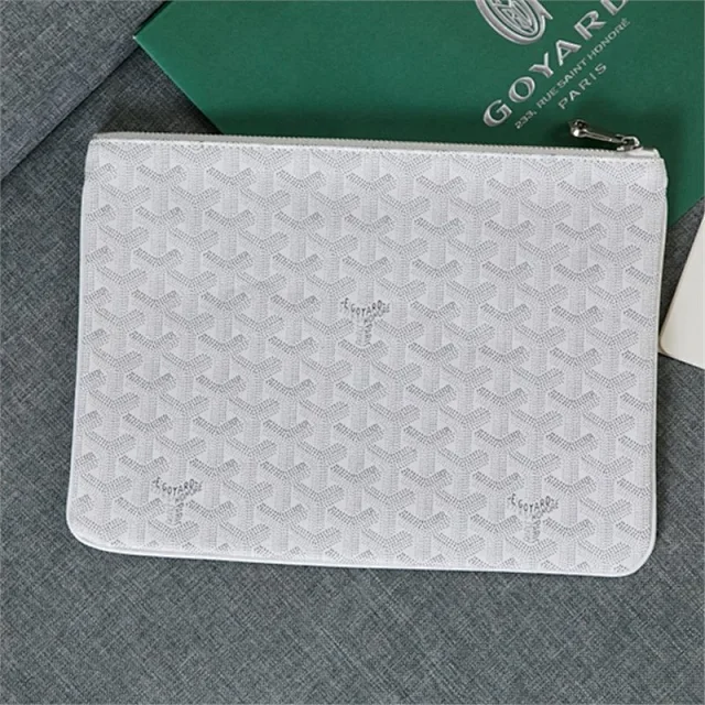Goyard Handbags Zippered Monogram Clutch Pouch product detail image 8