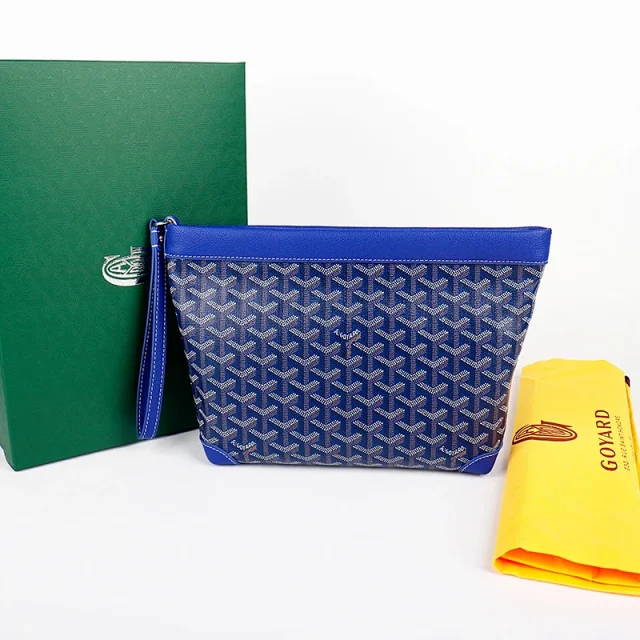 Goyard Handbags Zippered Monogram Clutch Pouch product detail image 15