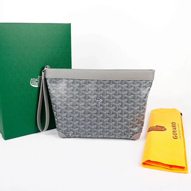 Goyard Handbags Zippered Monogram Clutch Pouch product detail image 18