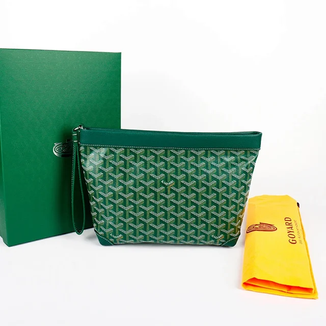 Goyard Handbags Zippered Monogram Clutch Pouch product detail image 23