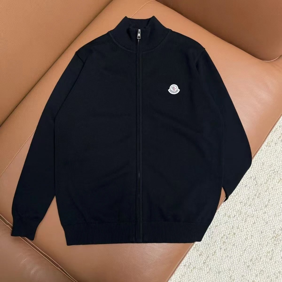 Polo Ralph Lauren Knitwear Full-Zip Mock-Neck Knit Sweater — WXMMJ-04