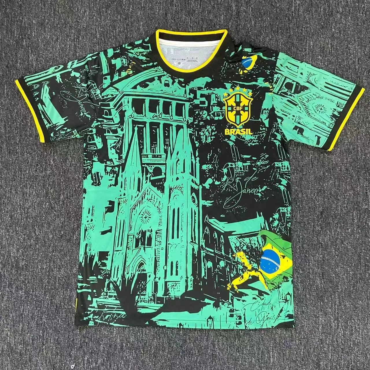Nike Football Jerseys FC Barcelona crest and Spotify sponsor graphic — BB-024