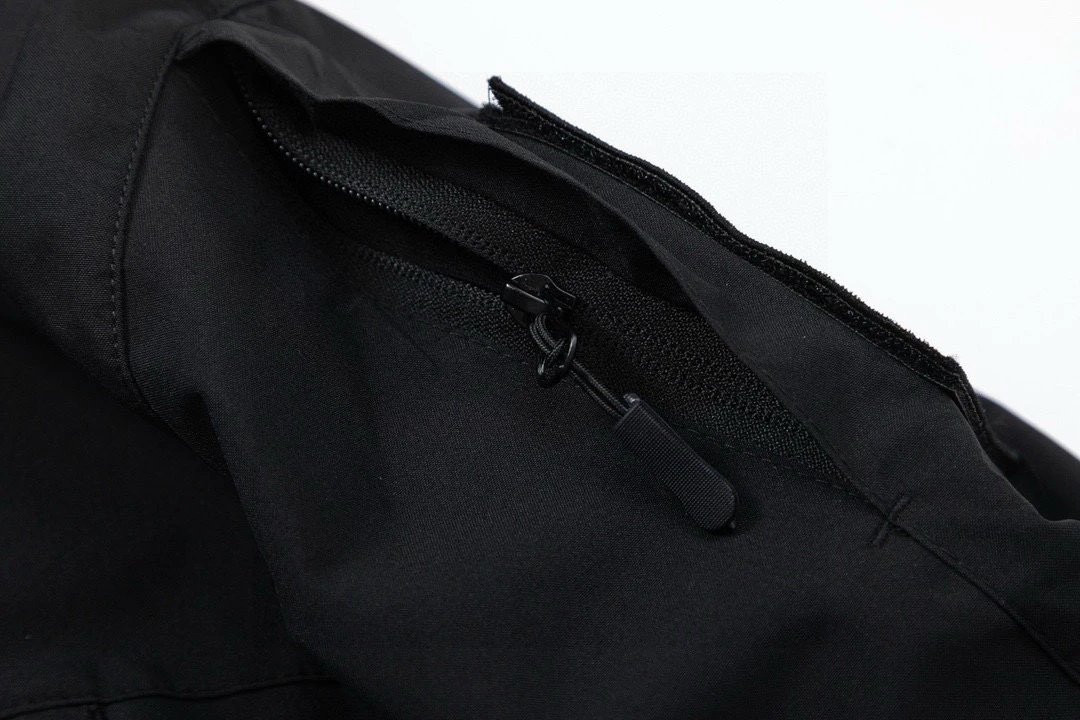 Stone Island Jackets Hooded zip-up shell jacket with compass sleeve patches image 7