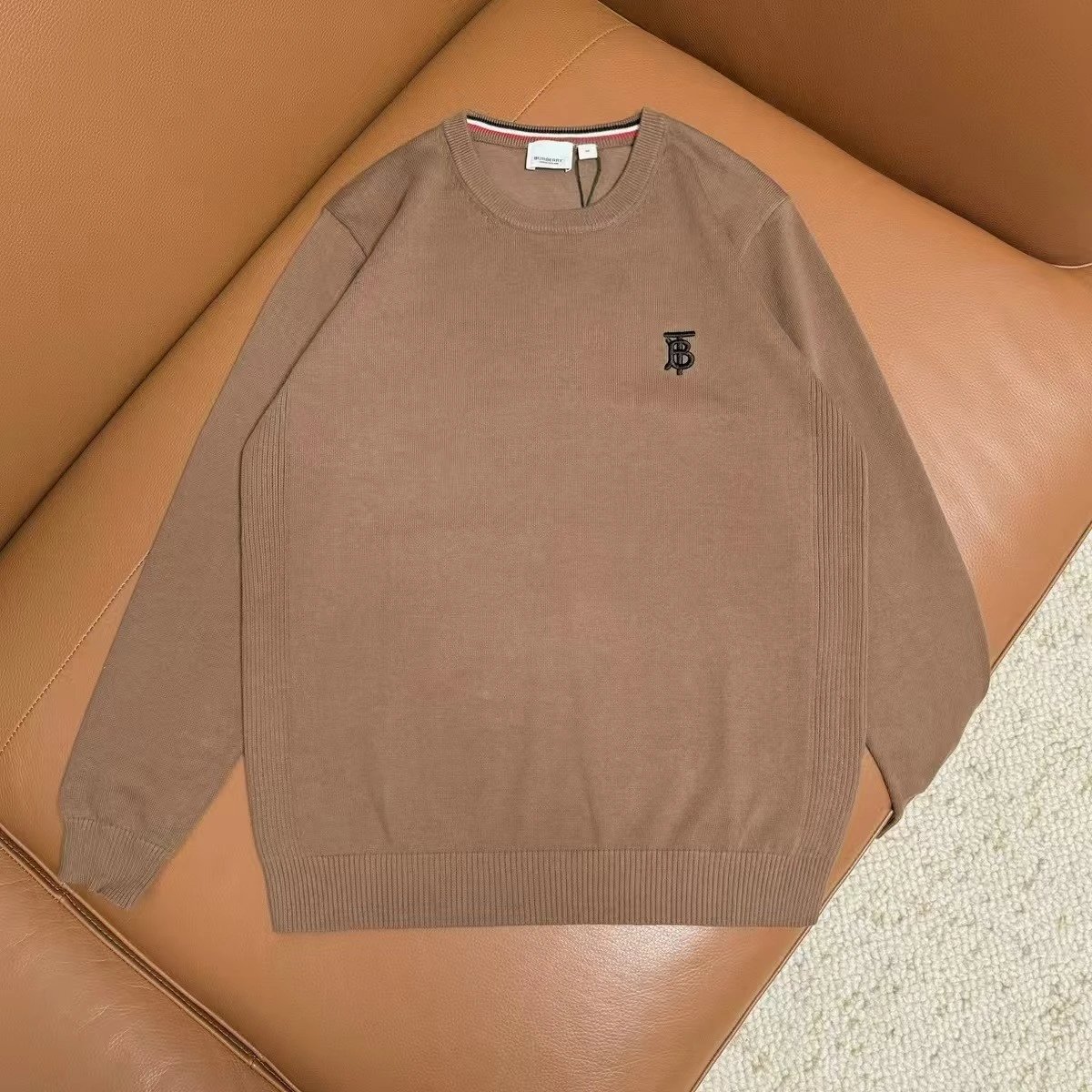 Polo Ralph Lauren Knitwear Crewneck knit sweater with embroidered pony logo — WXMMJ-17