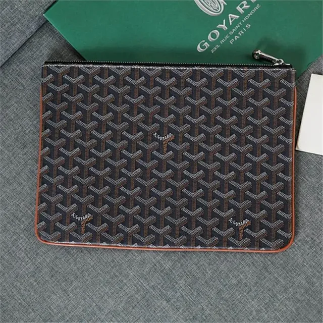 Goyard Handbags Zippered Monogram Clutch Pouch product detail image 6