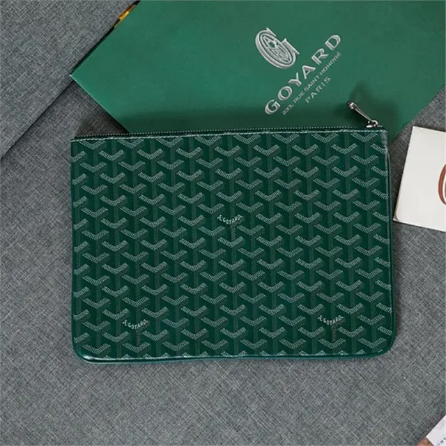 Goyard Handbags Zippered Monogram Clutch Pouch product detail image 13