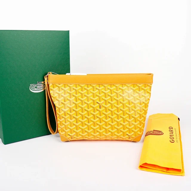 Goyard Handbags Zippered Monogram Clutch Pouch product detail image 24