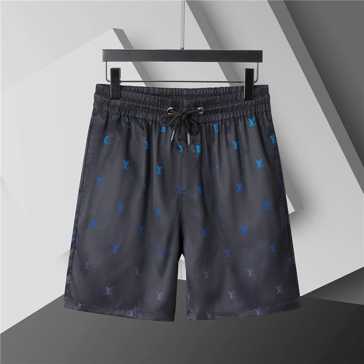 Louis Vuitton Shorts Elastic Drawstring Monogram Print — YMX012