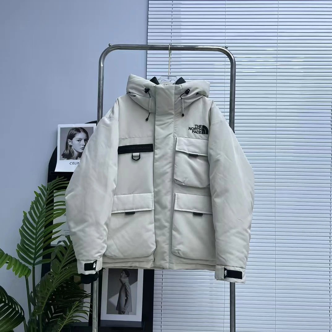 The North Face Down Jackets Camouflage-print puffer jacket — ANGH-27