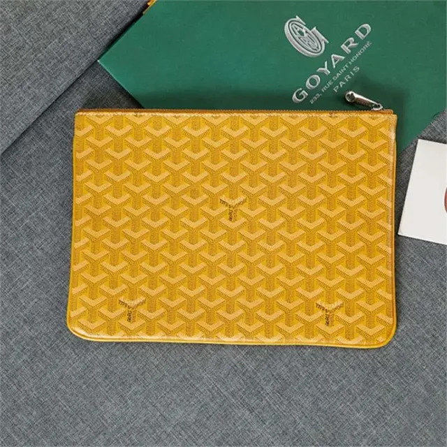 Goyard Handbags Zippered Monogram Clutch Pouch product detail image 14