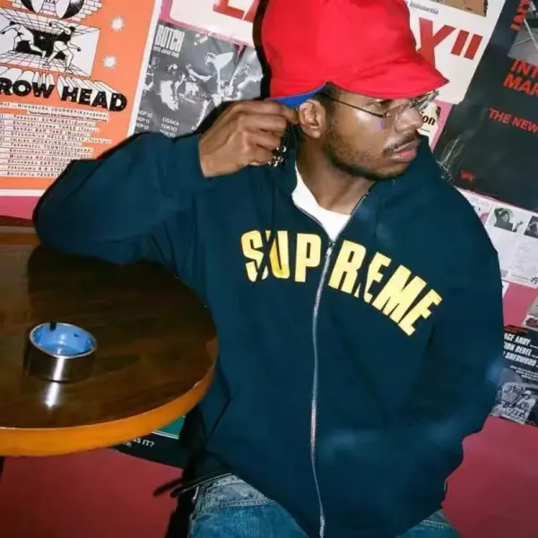 Supreme Hooded Field Jacket Navy Blue Outerwear - 11