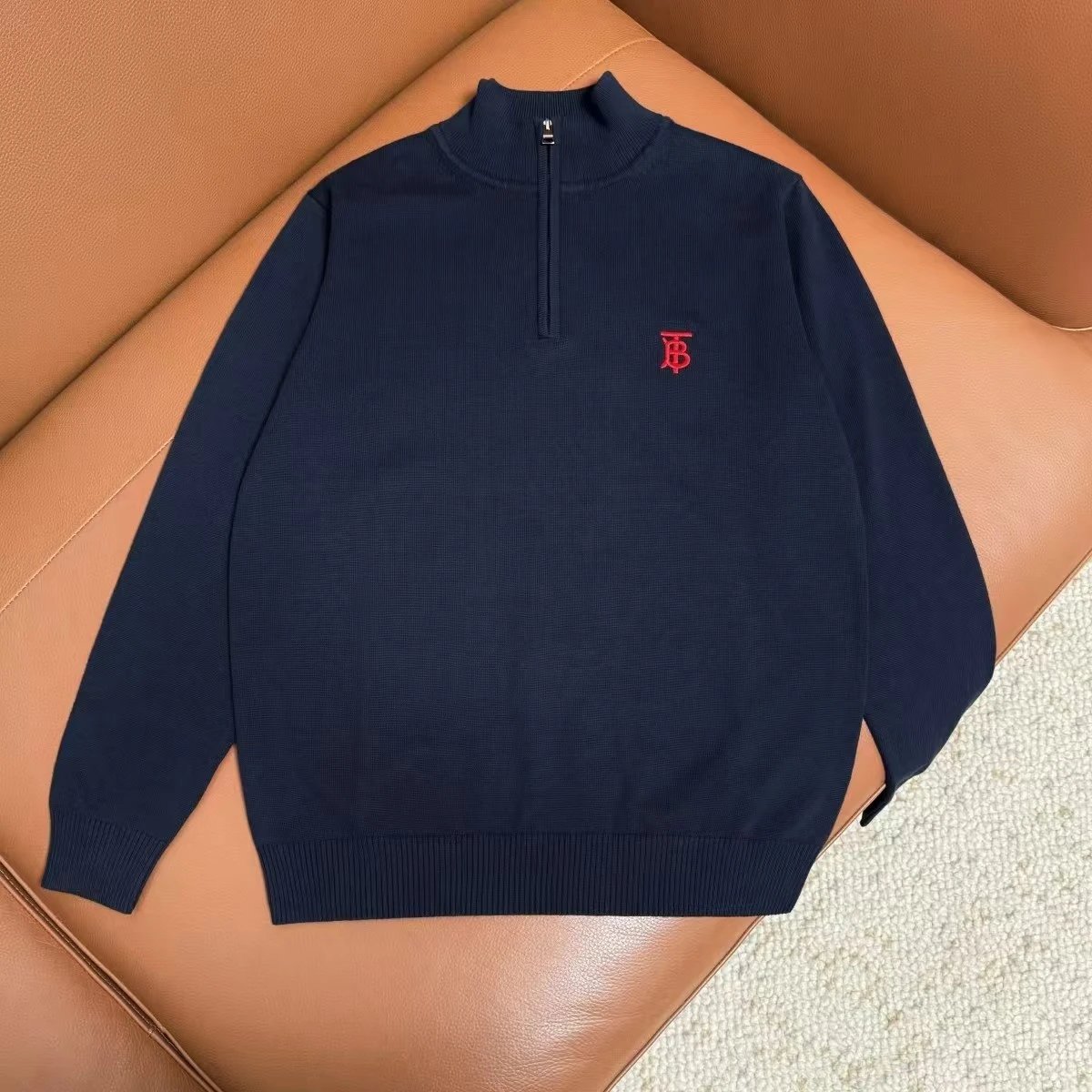 Polo Ralph Lauren Knitwear Full-Zip Mock-Neck Knit Sweater — WXMMJ-27