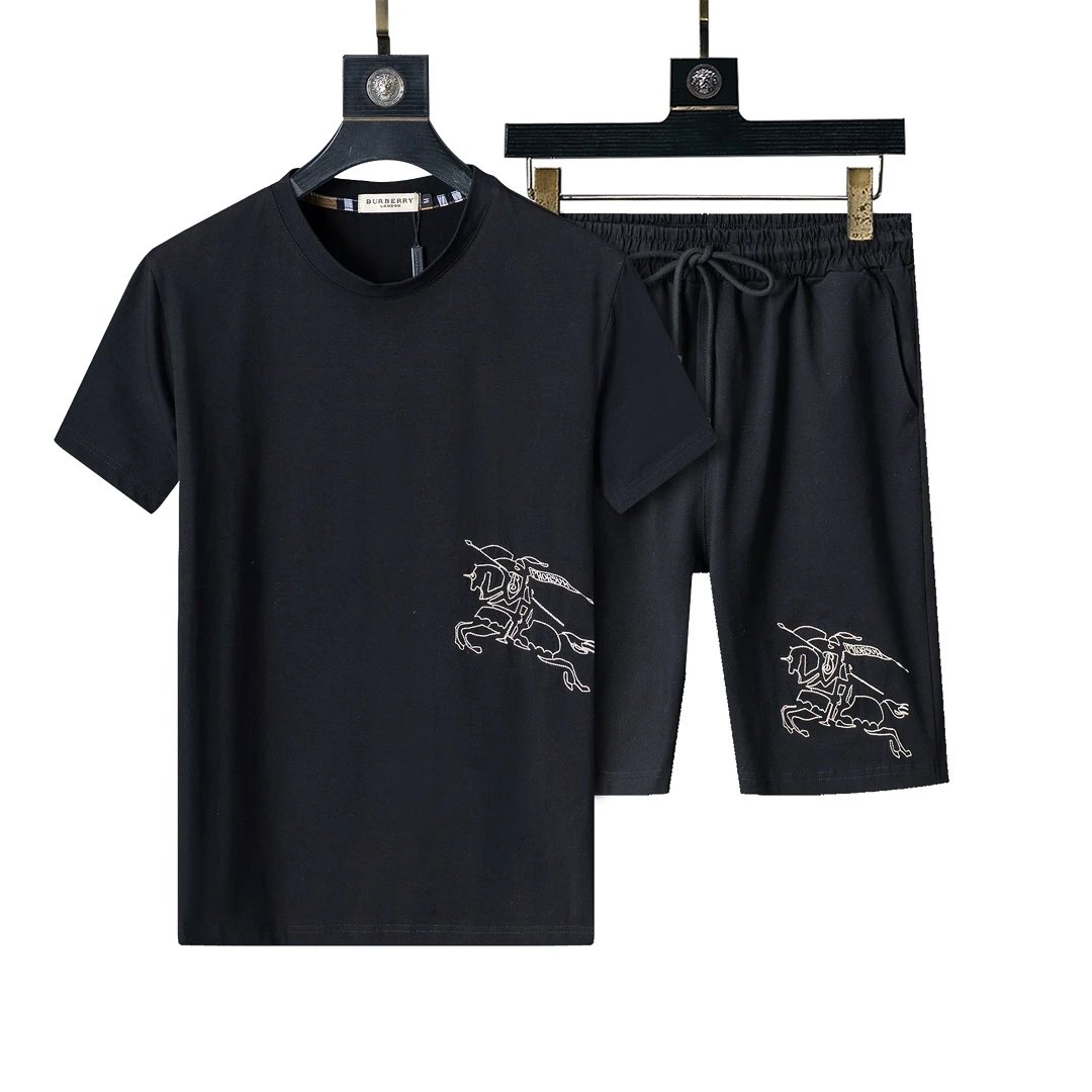 Dior Oblique Print T-Shirt and Shorts Set Multicolor Casual-Set - 18