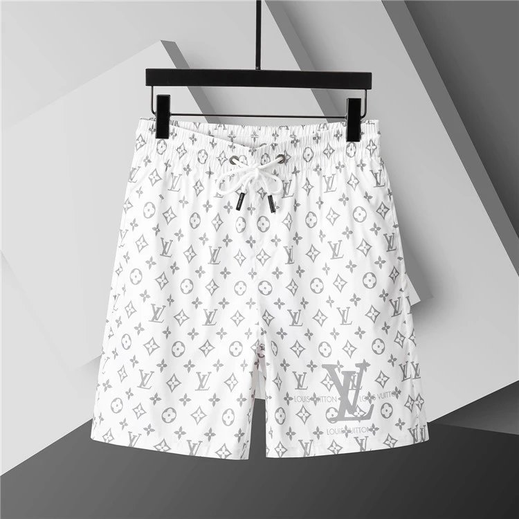 Louis Vuitton Shorts Elastic Drawstring Monogram Print — YMX033