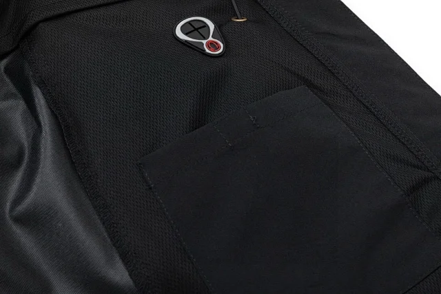 Stone Island Jackets Hooded zip-up shell jacket with compass sleeve patches product detail image 14