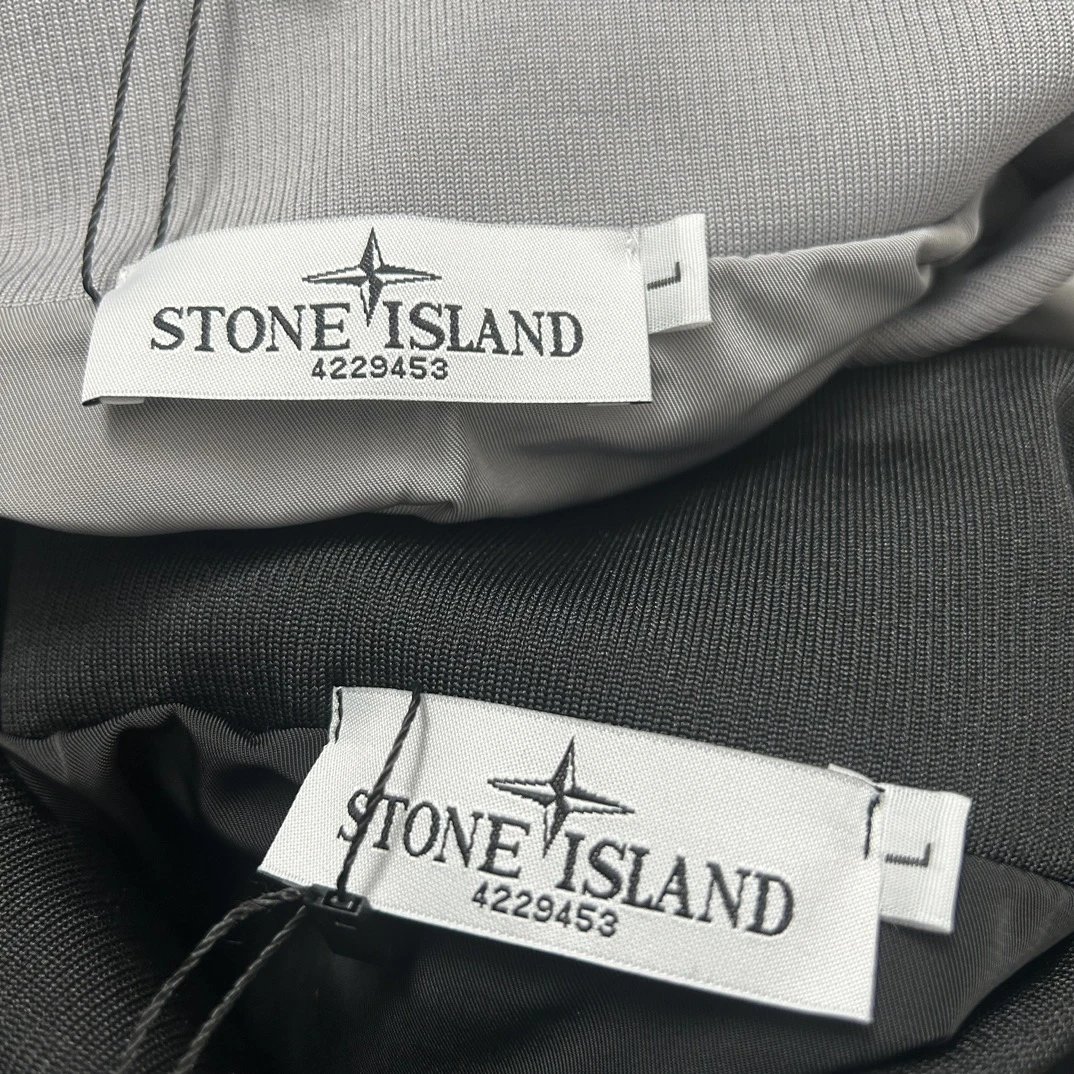 Stone Island Raso Domato Black Windbreaker Jacket Outerwear - 56
