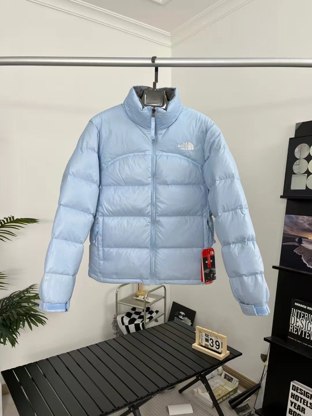 The North Face Down Jackets Stand-Collar Quilted Puffer Jacket image 5