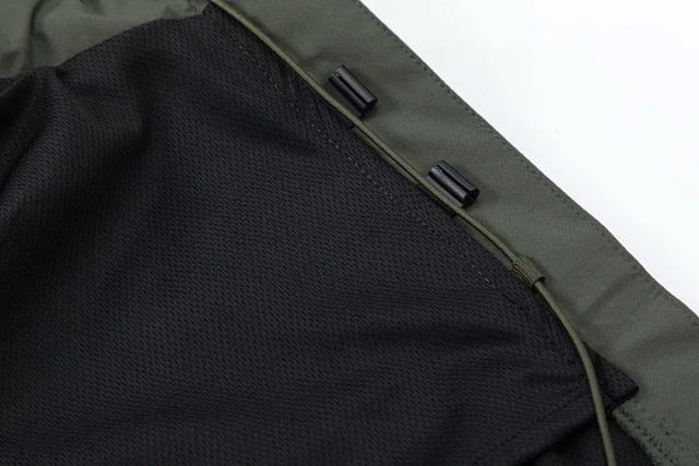 Stone Island Jackets Hooded zip-up shell jacket with compass sleeve patches product detail image 21