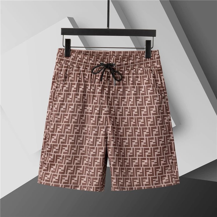 Louis Vuitton Shorts Elastic Drawstring Monogram Print — YMX007