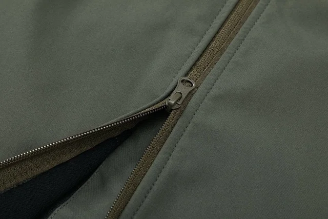Stone Island Jackets Hooded zip-up shell jacket with compass sleeve patches product detail image 20