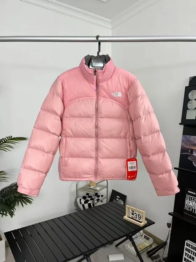 The North Face Down Jackets Stand-Collar Quilted Puffer Jacket product detail image 1