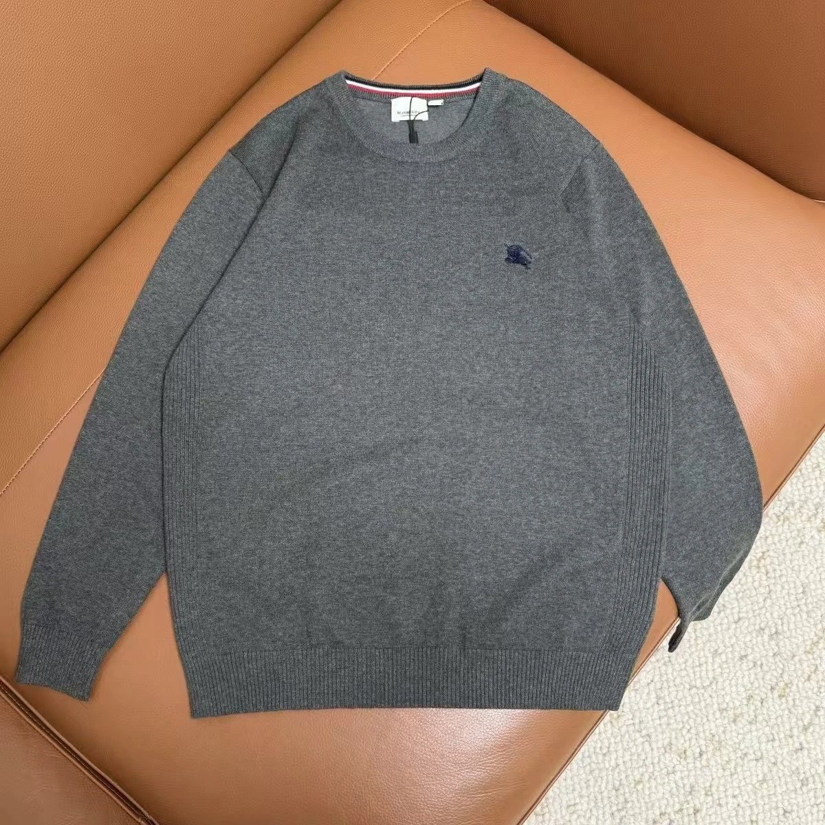 Polo Ralph Lauren Knitwear Crewneck knit sweater with embroidered pony logo — WXMMJ-19