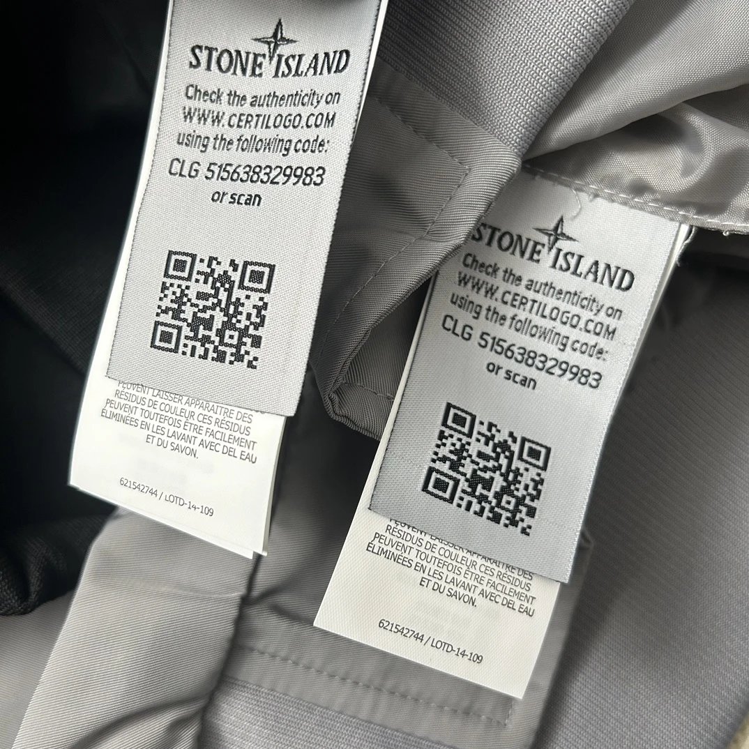 Stone Island Raso Domato Black Windbreaker Jacket Outerwear - 57
