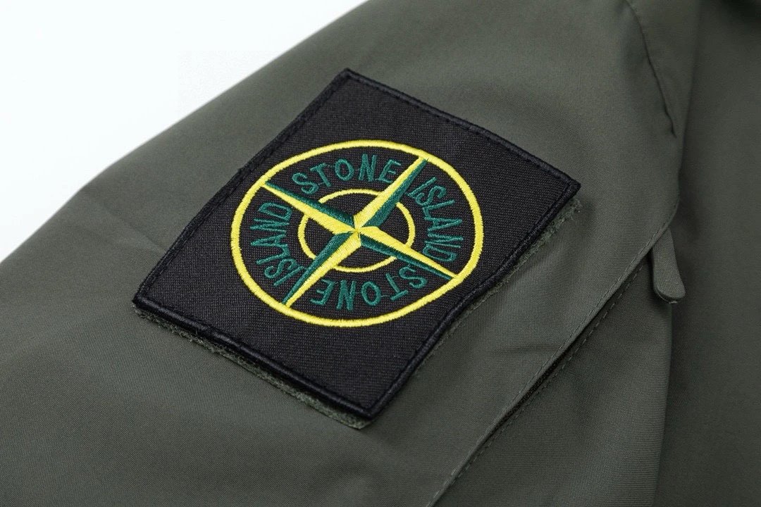 Stone Island Raso Domato Black Windbreaker Jacket Outerwear - 19