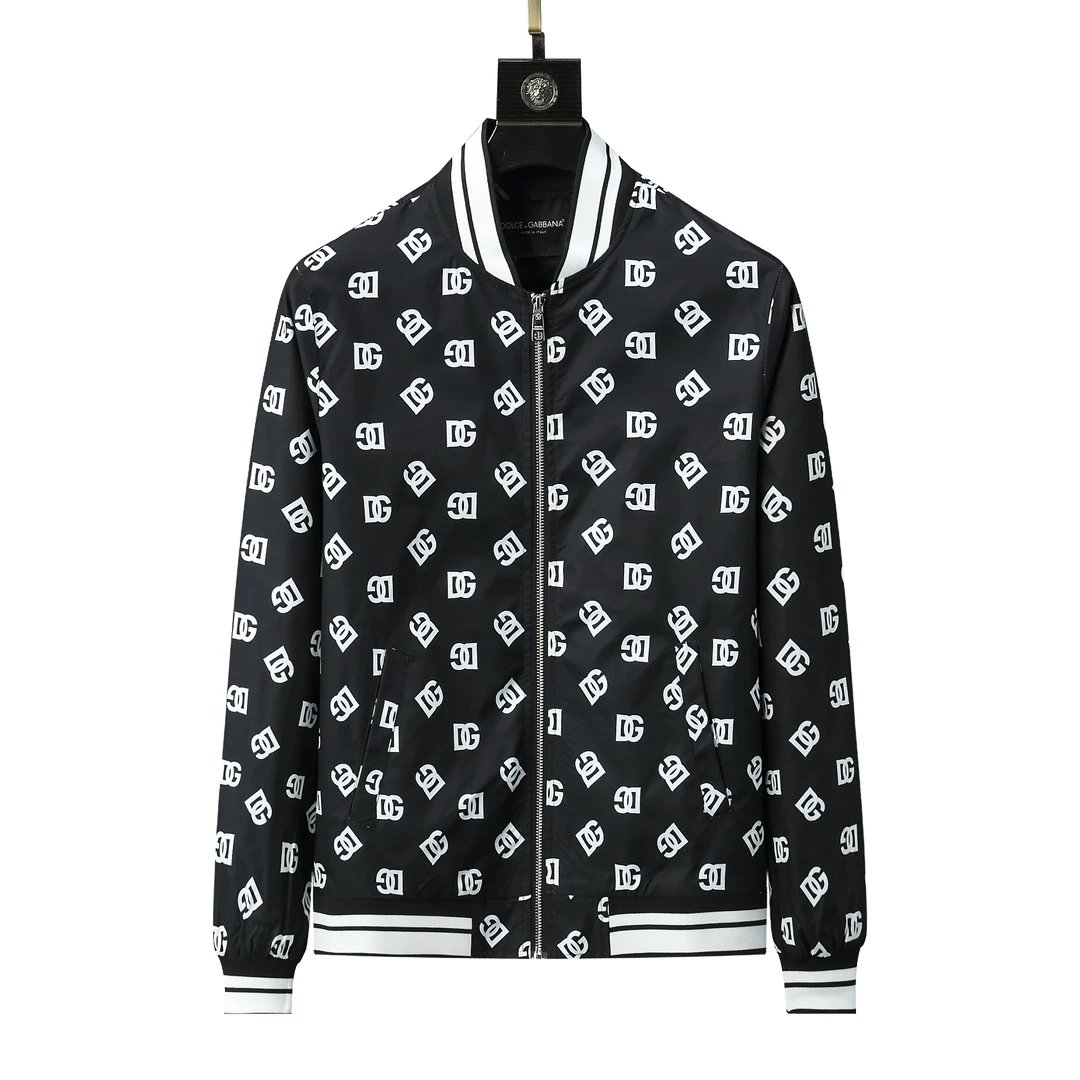 Burberry Jackets Hooded zip-up check windbreaker — YP019