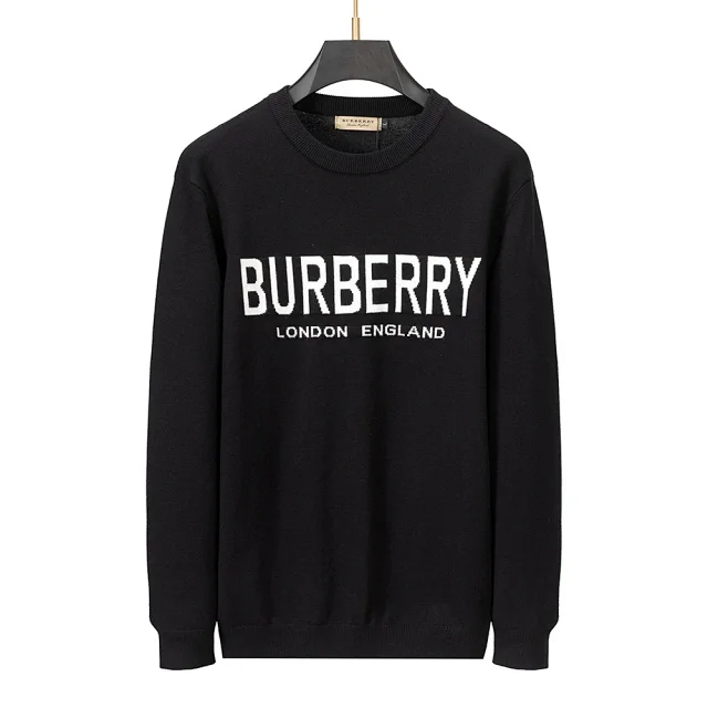 Prada Knitwear Crew-Neck Logo Knit Sweater product detail image 7