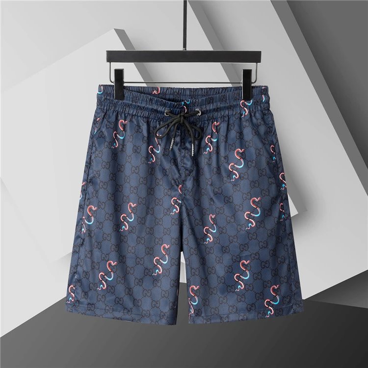 Louis Vuitton Shorts Elastic Drawstring Monogram Print — YMX013