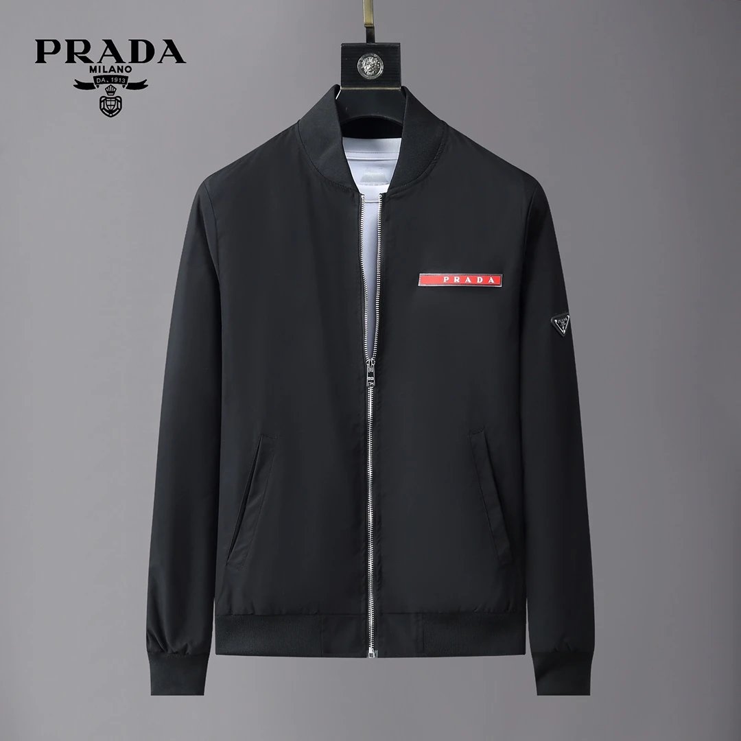 Burberry Jackets Hooded zip-up check windbreaker — YP014