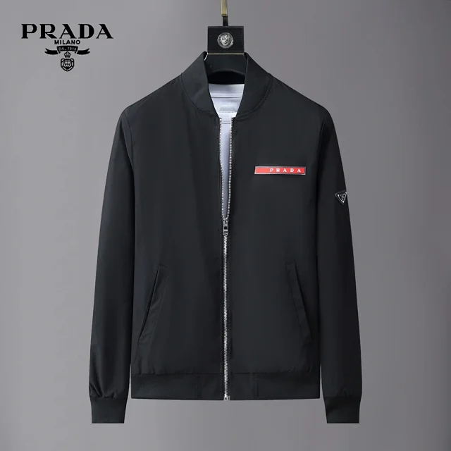 Burberry Jackets Hooded zip-up check windbreaker product detail image 9