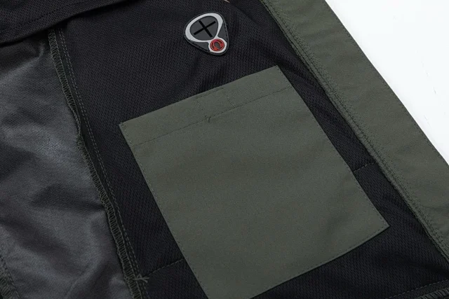 Stone Island Jackets Hooded zip-up shell jacket with compass sleeve patches product detail image 18