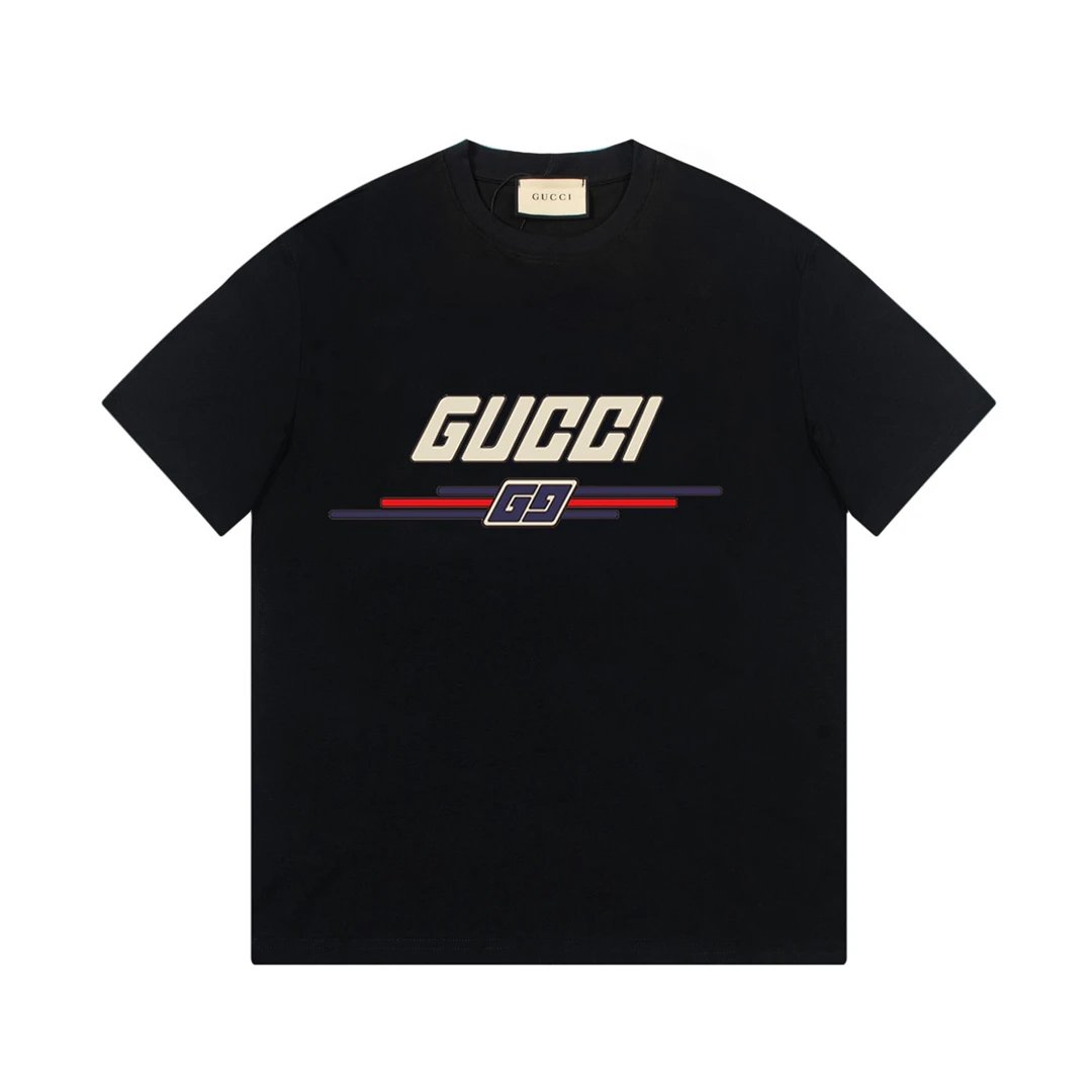 Gucci T-Shirts Short-Sleeve Logo Print image 10