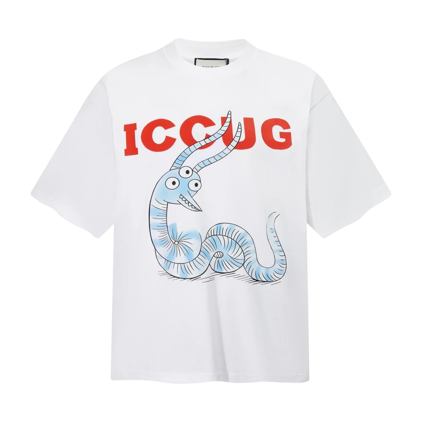 Gucci T-Shirts Short-Sleeve Logo Graphic T-Shirt — 28