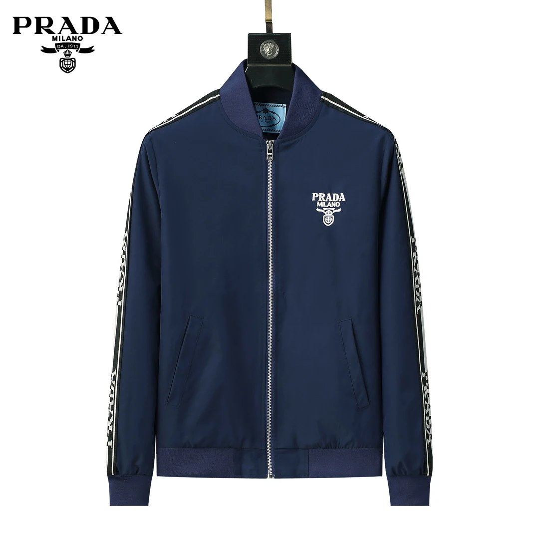 Burberry Jackets Hooded zip-up check windbreaker — YP010