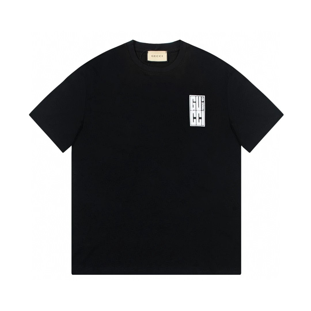 Gucci T-Shirts Short-Sleeve Logo Print image 8