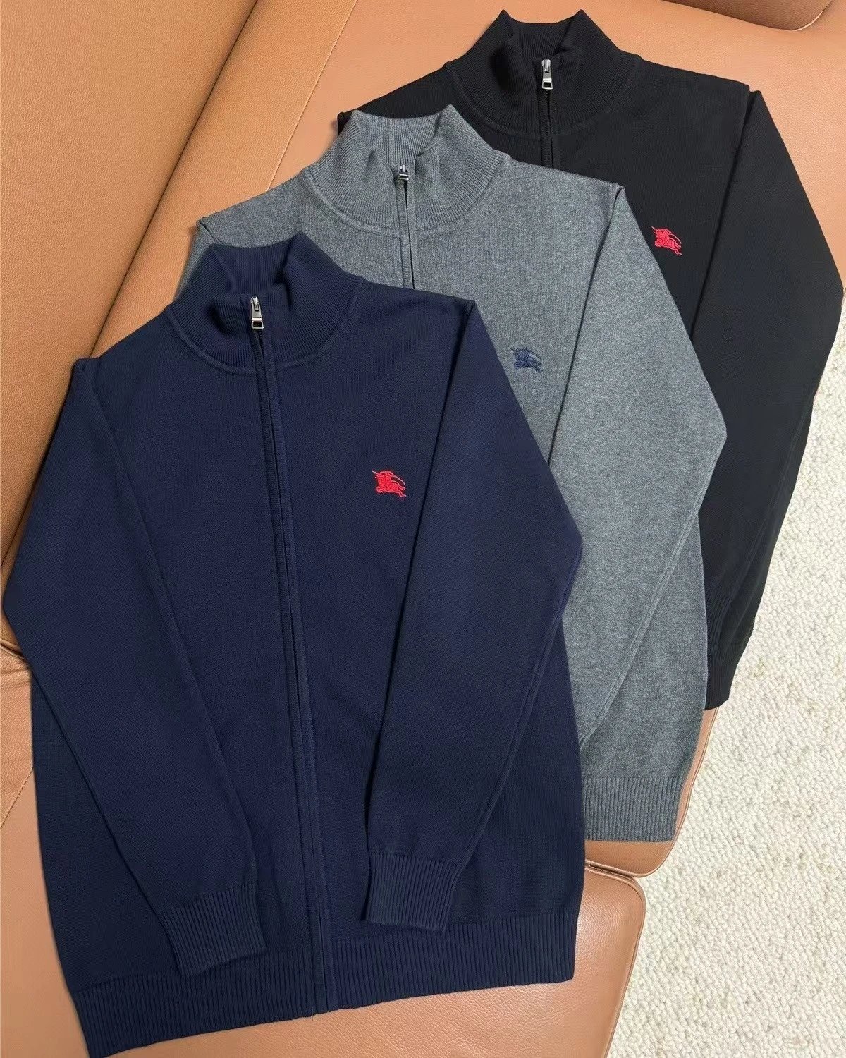 Polo Ralph Lauren Knitwear Full-Zip Mock-Neck Knit Sweater image 12