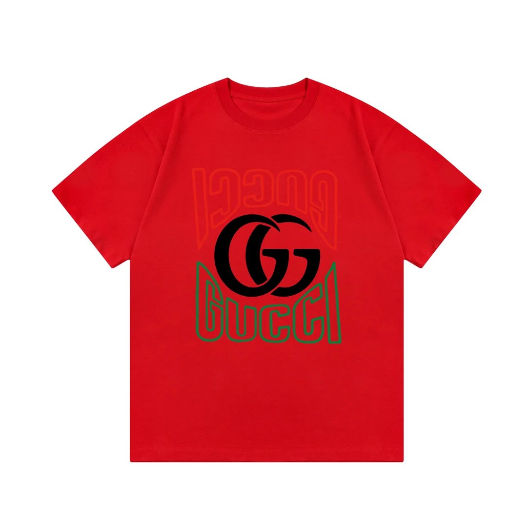 Gucci T-Shirts Short-Sleeve Logo Graphic T-Shirt — 29