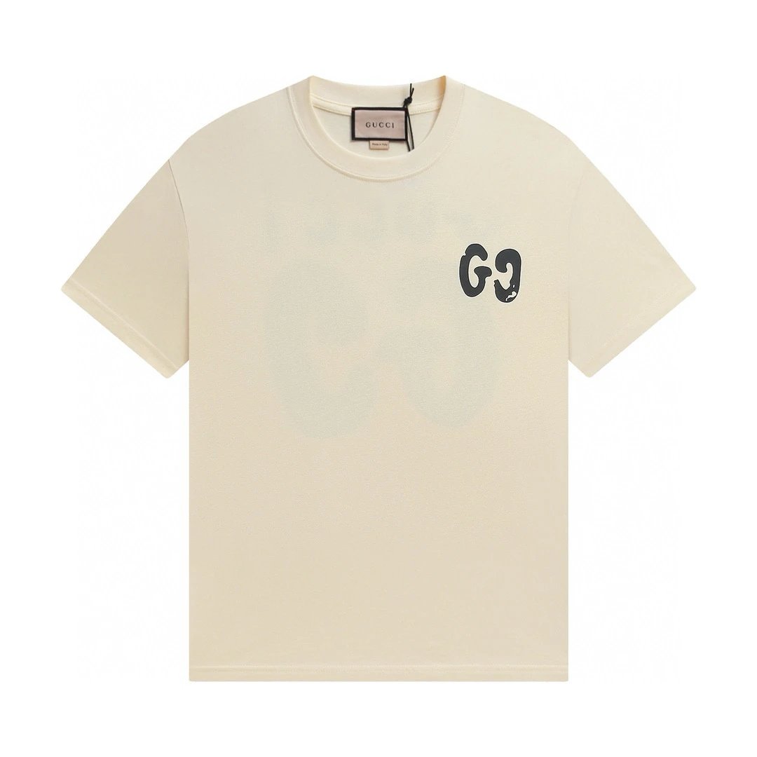 Gucci T-Shirts Short-Sleeve Logo Graphic T-Shirt — 20