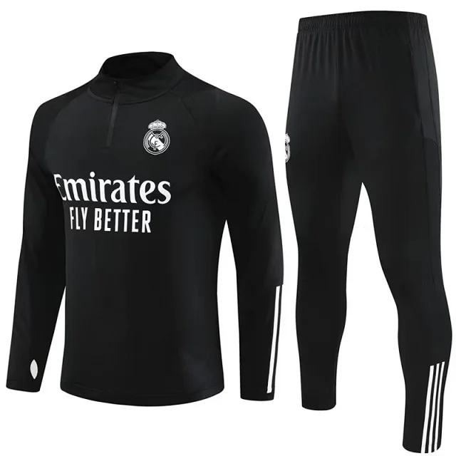 Real Madrid Tracksuits Quarter-Zip Football Training Tracksuit product detail image 9