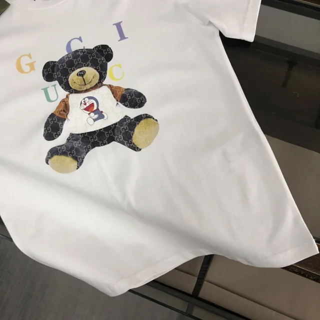 Gucci T-Shirts Short-Sleeve Logo Print product detail image 24