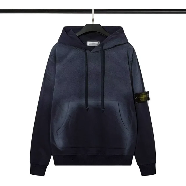 Stone Island Hoodies & Sweatshirts Pullover hoodie with compass badge and kangaroo pocket product detail image 6