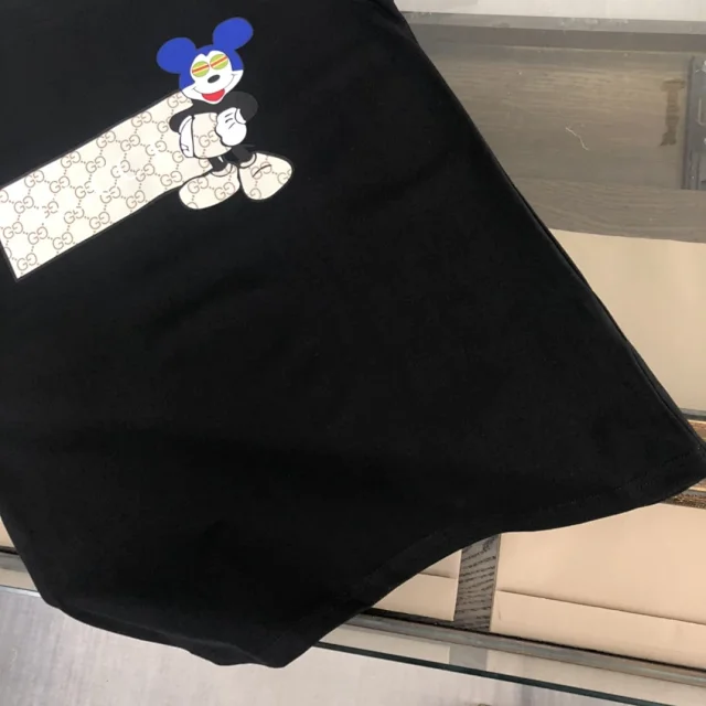 Gucci T-Shirts Short-Sleeve Logo Print product detail image 12